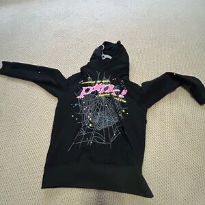 Black spider hoodie